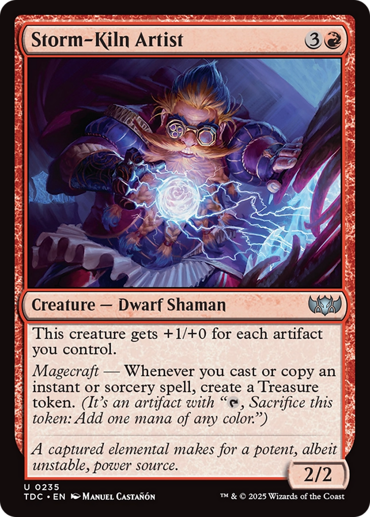 Storm-Kiln Artist [Tarkir: Dragonstorm Commander] | Pegasus Games WI