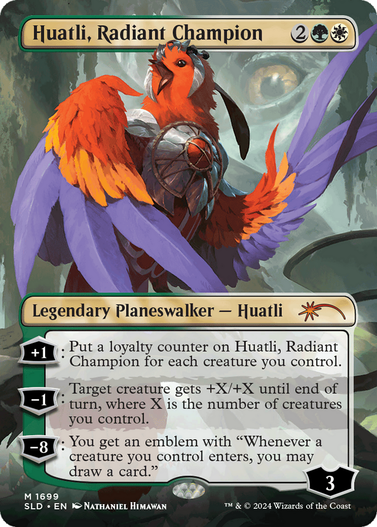 Huatli, Radiant Champion (Rainbow Foil) [Secret Lair Drop Series] | Pegasus Games WI