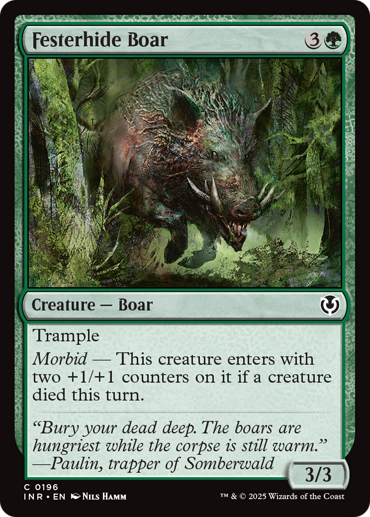 Festerhide Boar [Innistrad Remastered] | Pegasus Games WI