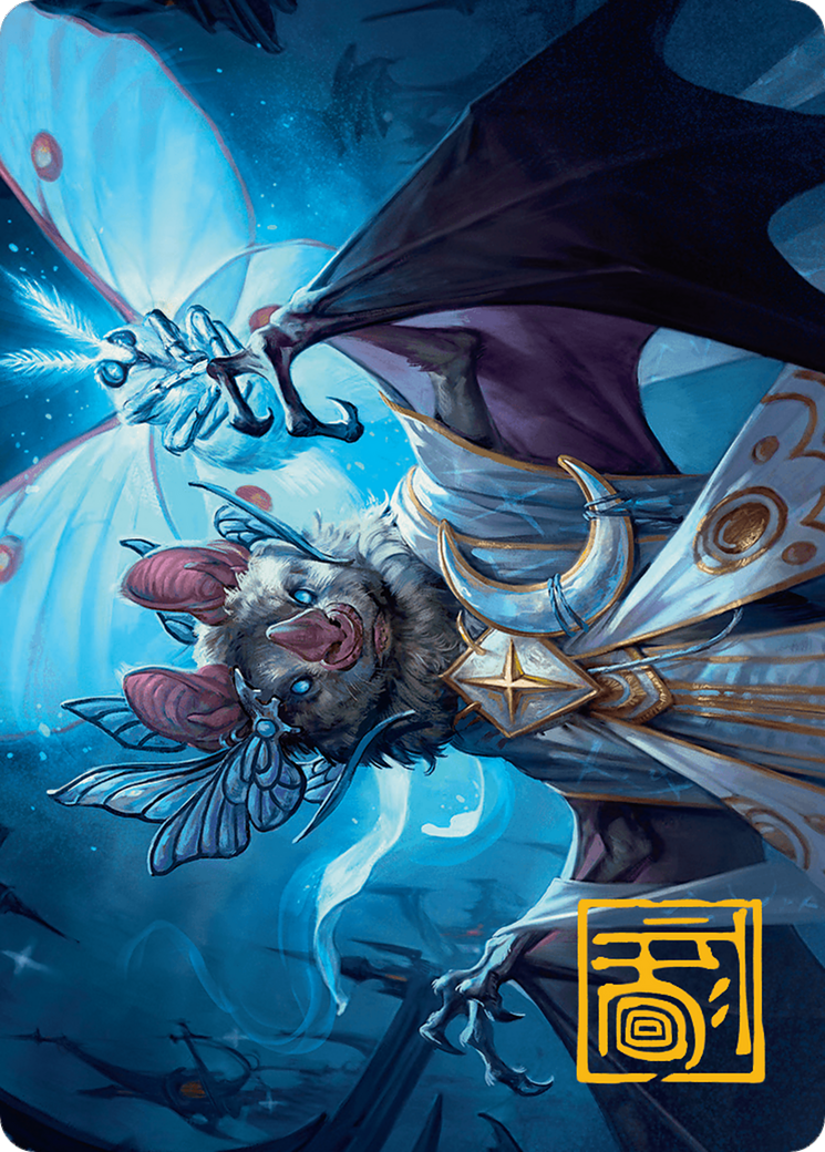 Star Charter Art Card (Gold-Stamped Signature) [Bloomburrow Art Series] | Pegasus Games WI