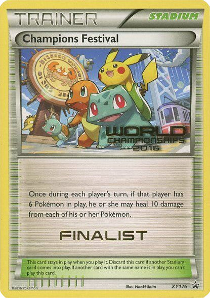 Champions Festival (XY176) (2016 Finalist) [XY: Black Star Promos] | Pegasus Games WI