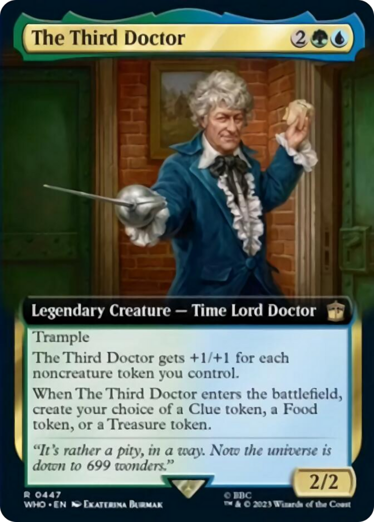 The Third Doctor (Extended Art) [Doctor Who] | Pegasus Games WI