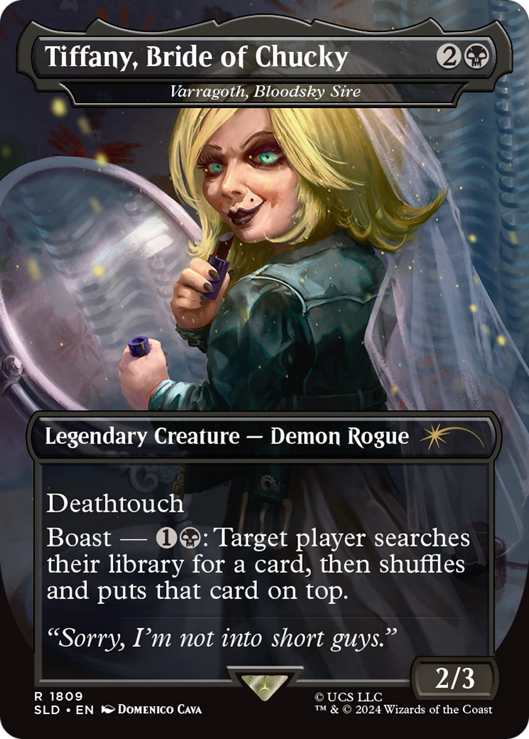 Tiffany, Bride of Chucky - Varragoth, Bloodsky Sire [Secret Lair Drop Series] | Pegasus Games WI
