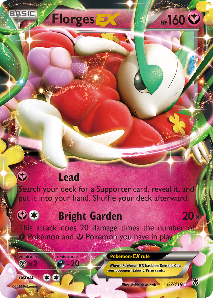 Florges EX (67/119) [XY: Phantom Forces] | Pegasus Games WI