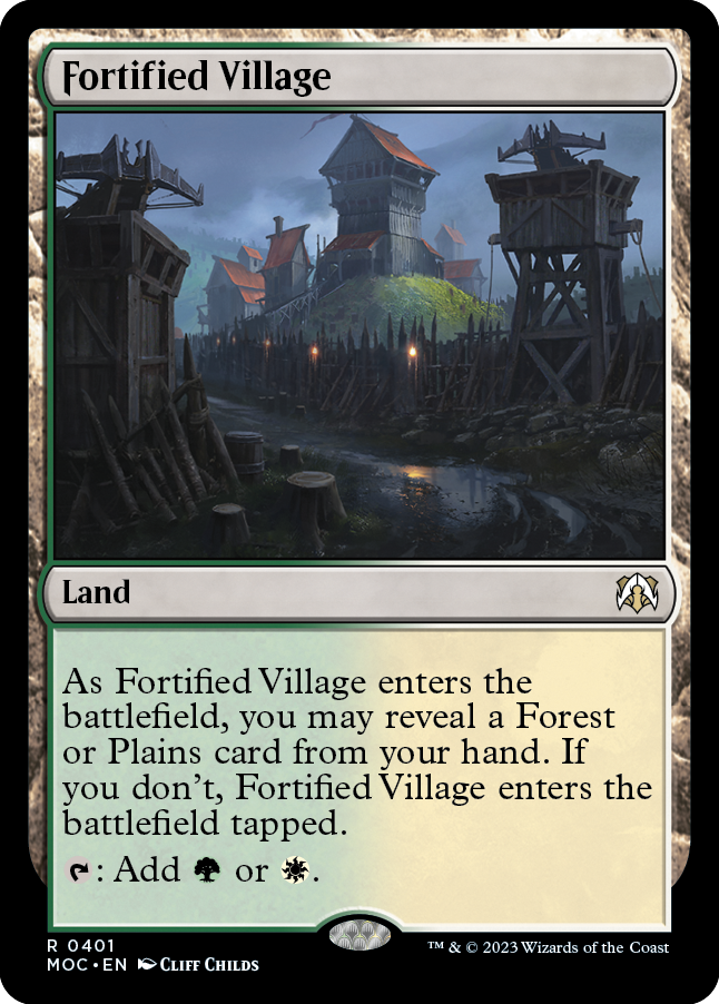 Fortified Village [March of the Machine Commander] | Pegasus Games WI