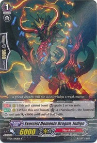 Exorcist Demonic Dragon, Indigo (BT09/040EN) [Clash of Knights & Dragons] | Pegasus Games WI