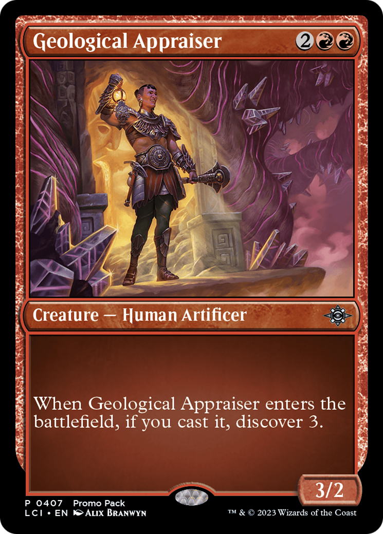 Geological Appraiser [The Lost Caverns of Ixalan Promos] | Pegasus Games WI
