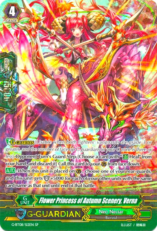 Flower Princess of Autumn Scenery, Verna (G-BT08/S12EN) [Absolute Judgment] | Pegasus Games WI
