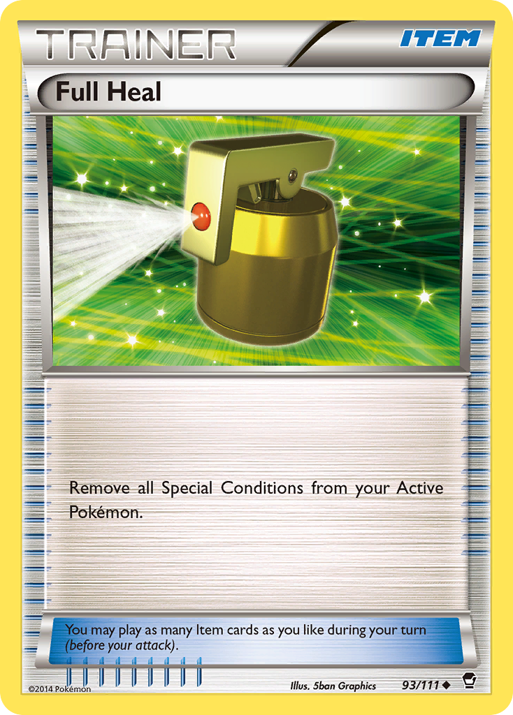 Full Heal (93/111) [XY: Furious Fists] | Pegasus Games WI
