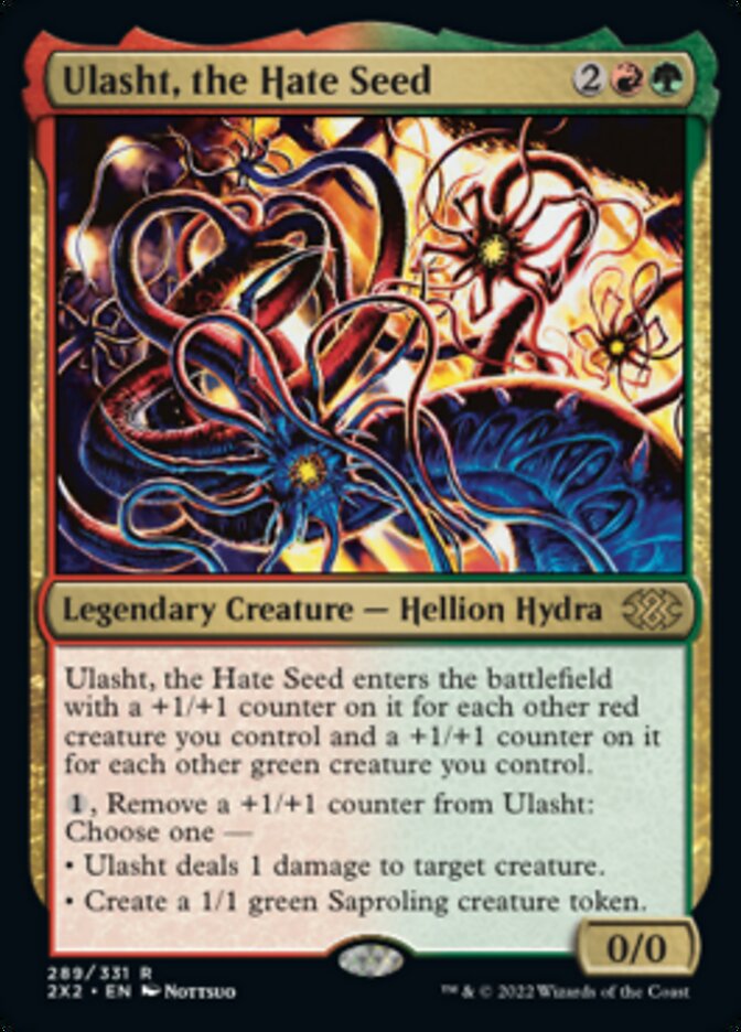 Ulasht, the Hate Seed [Double Masters 2022] | Pegasus Games WI