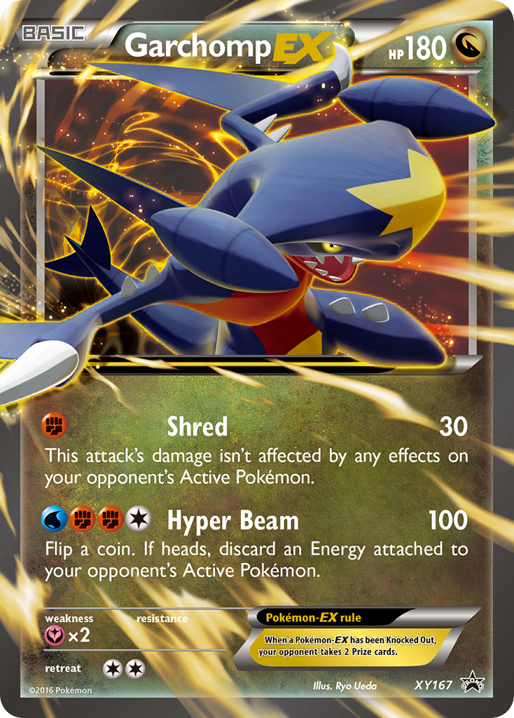 Garchomp EX (XY167) [XY: Black Star Promos] | Pegasus Games WI