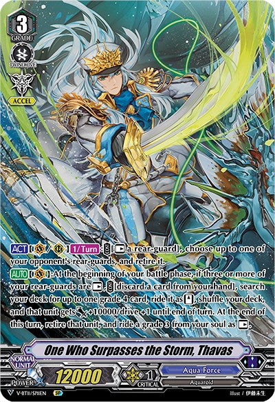 One Who Surpasses the Storm, Thavas (V-BT11/SP11EN) [Storm of the Blue Cavalry] | Pegasus Games WI