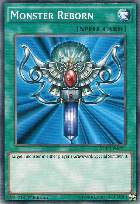 Monster Reborn [YGLD-ENC24] Common | Pegasus Games WI
