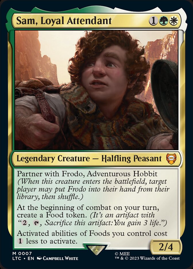 Sam, Loyal Attendant [The Lord of the Rings: Tales of Middle-Earth Commander] | Pegasus Games WI