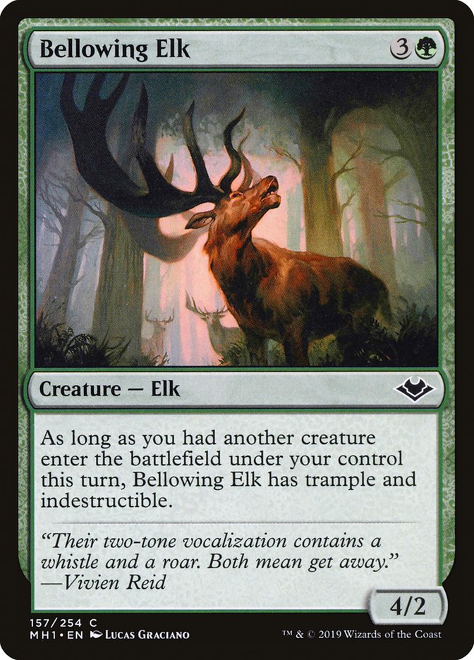 Bellowing Elk [Modern Horizons] | Pegasus Games WI