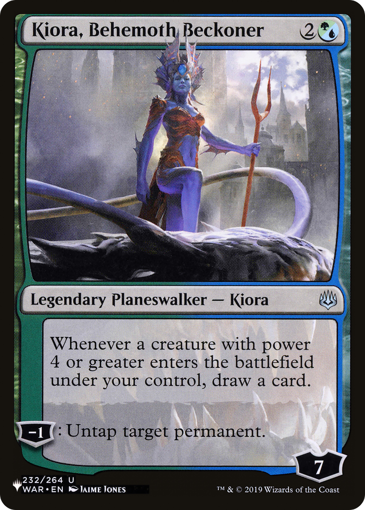 Kiora, Behemoth Beckoner [The List Reprints] | Pegasus Games WI