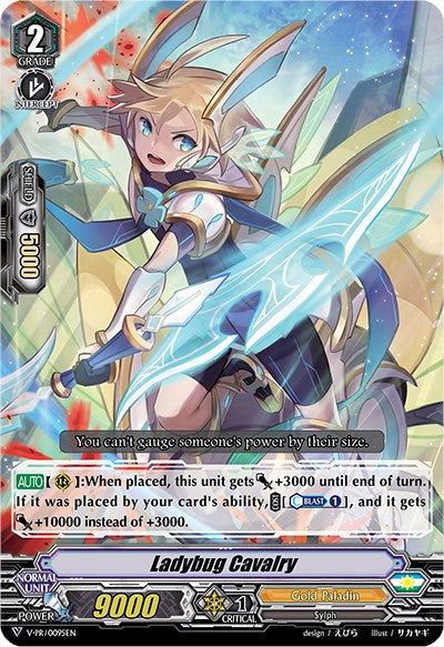 Ladybug Cavalry (Parallel Foil) (V-PR/0095EN) [V Promo Cards] | Pegasus Games WI