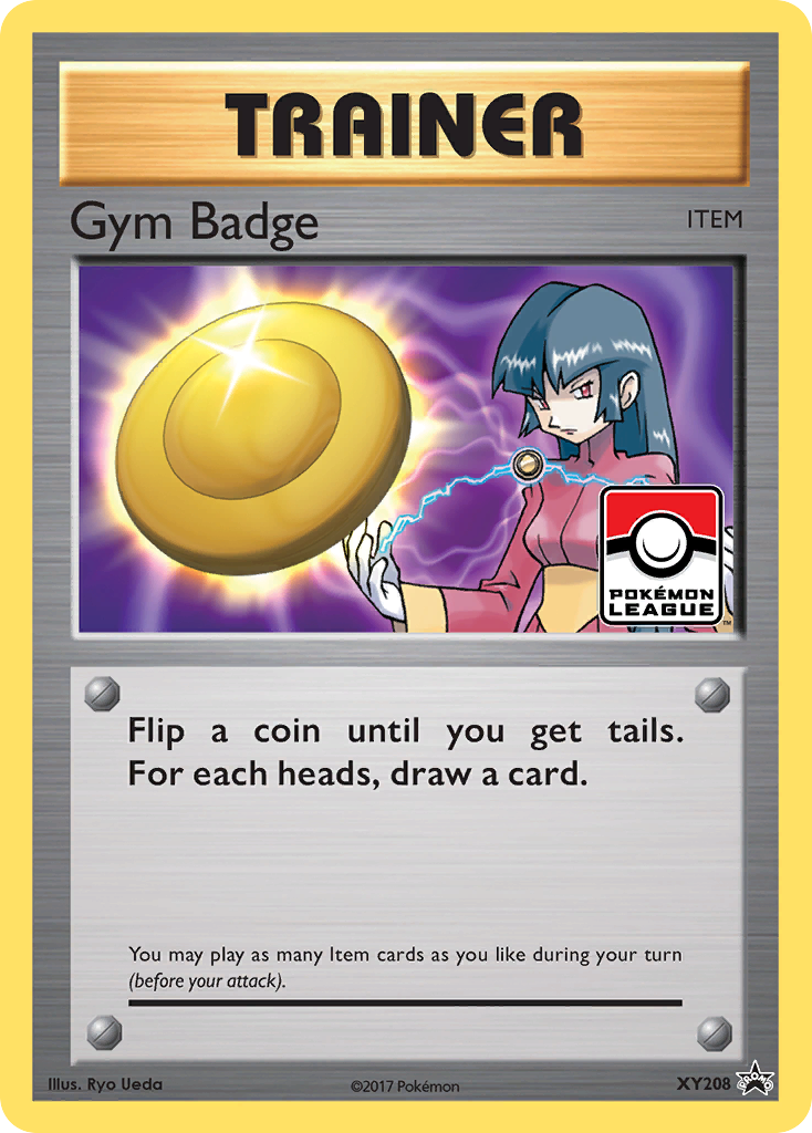 Gym Badge (XY208) (Sabrina) [XY: Black Star Promos] | Pegasus Games WI