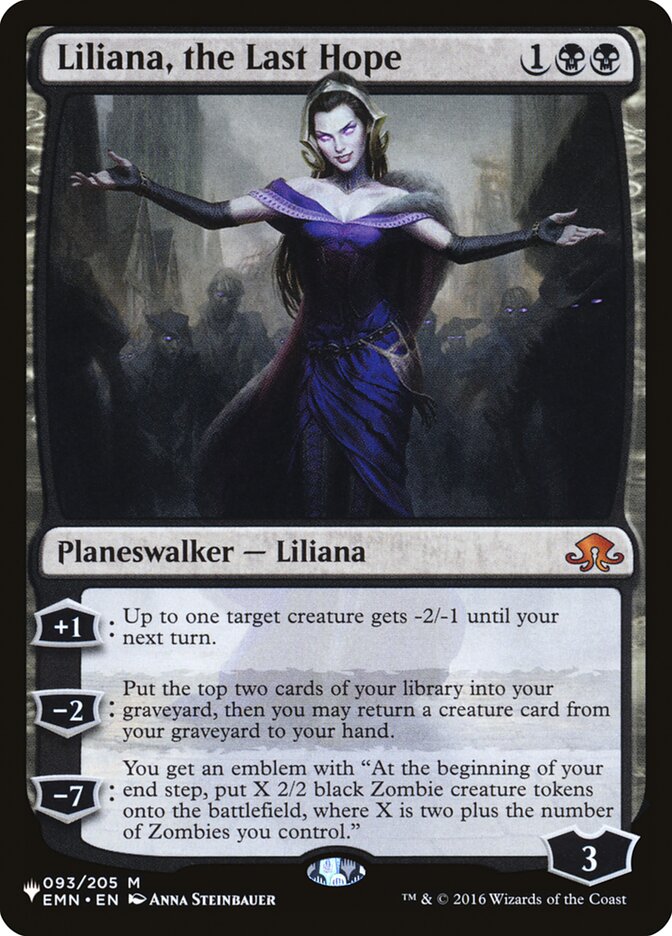 Liliana, the Last Hope [The List] | Pegasus Games WI