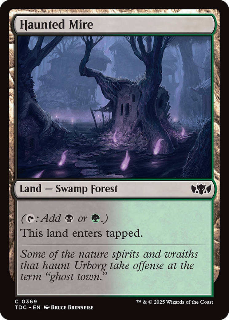 Haunted Mire [Tarkir: Dragonstorm Commander] | Pegasus Games WI