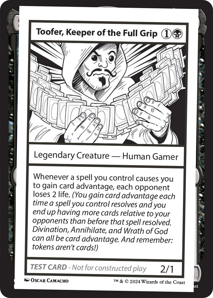 Toofer, Keeper of the Full Grip [Mystery Booster 2 Playtest Cards] | Pegasus Games WI