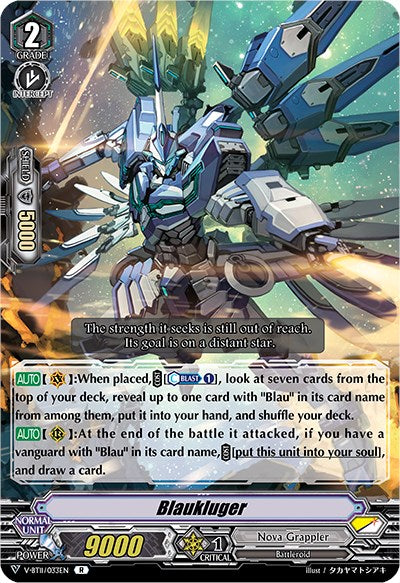 Blaukluger (V-BT11/033EN) [Storm of the Blue Cavalry] | Pegasus Games WI
