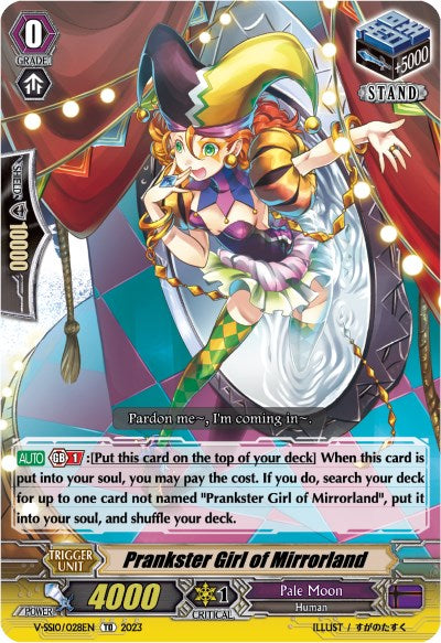 Prankster Girl of Mirrorland (V-SS10/028EN) [Premium Battle Deckset 2023] | Pegasus Games WI