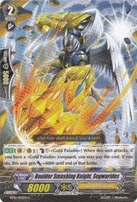 Boulder Smashing Knight, Segwarides (BT10/055EN) [Triumphant Return of the King of Knights] | Pegasus Games WI