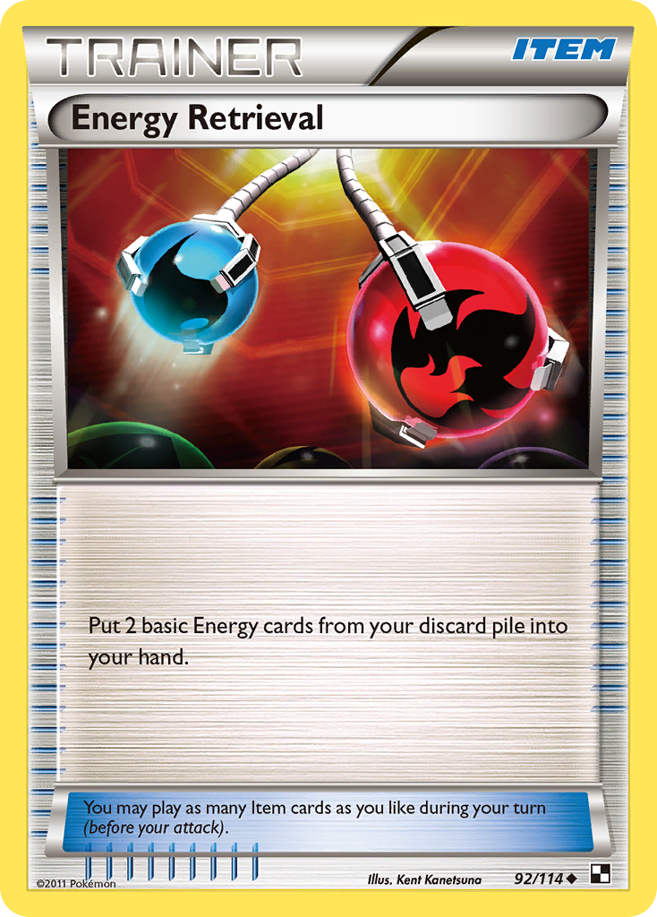 Energy Retrieval (92/114) [Black & White: Base Set] | Pegasus Games WI