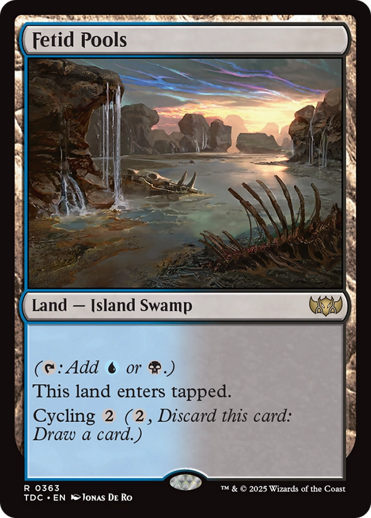 Fetid Pools [Tarkir: Dragonstorm Commander] | Pegasus Games WI