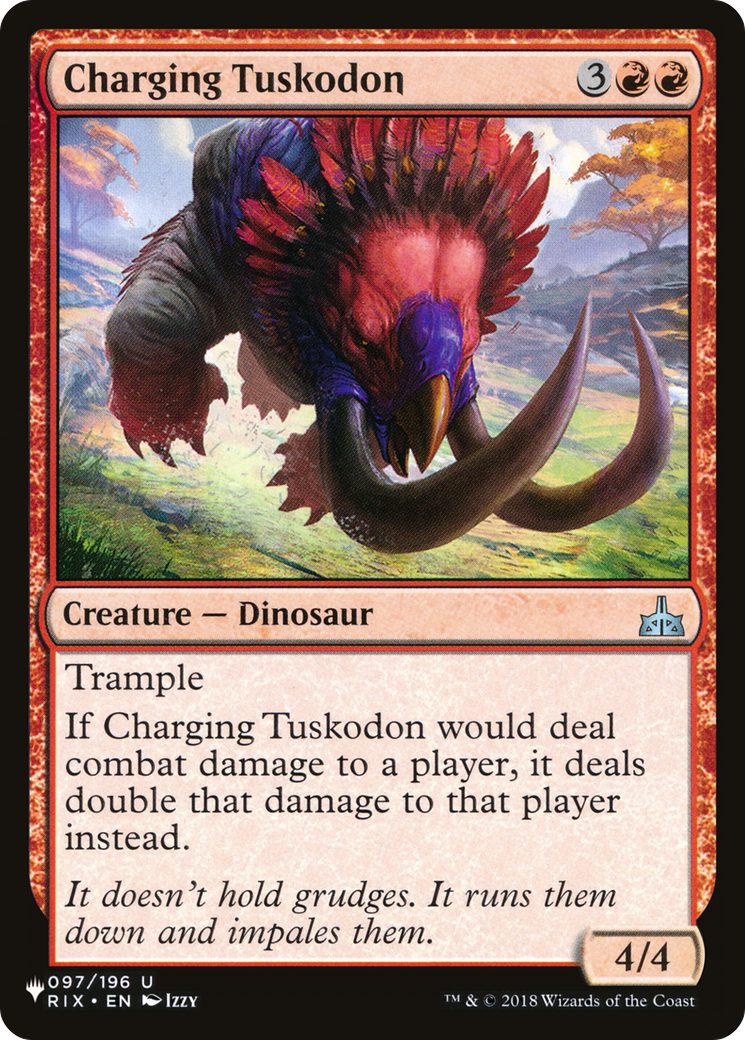 Charging Tuskodon [The List] | Pegasus Games WI