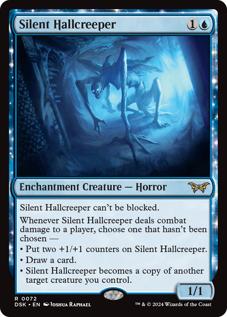 Silent Hallcreeper [Duskmourn: House of Horror] | Pegasus Games WI