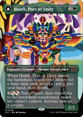 Huatli, Poet of Unity // Roar of the Fifth People (Borderless) [The Lost Caverns of Ixalan] | Pegasus Games WI