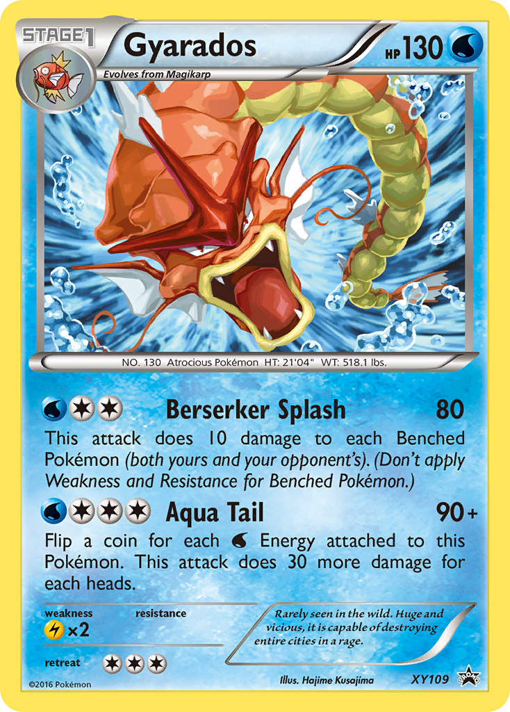 Gyarados (XY109) [XY: Black Star Promos] | Pegasus Games WI