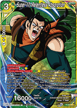 Super 17, Relentless Absorption (Winner Stamped) (P-327) [Tournament Promotion Cards] | Pegasus Games WI