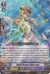 Flash Ripple, Odysseus (G-CB02/021EN) [Commander of the Incessant Waves] | Pegasus Games WI