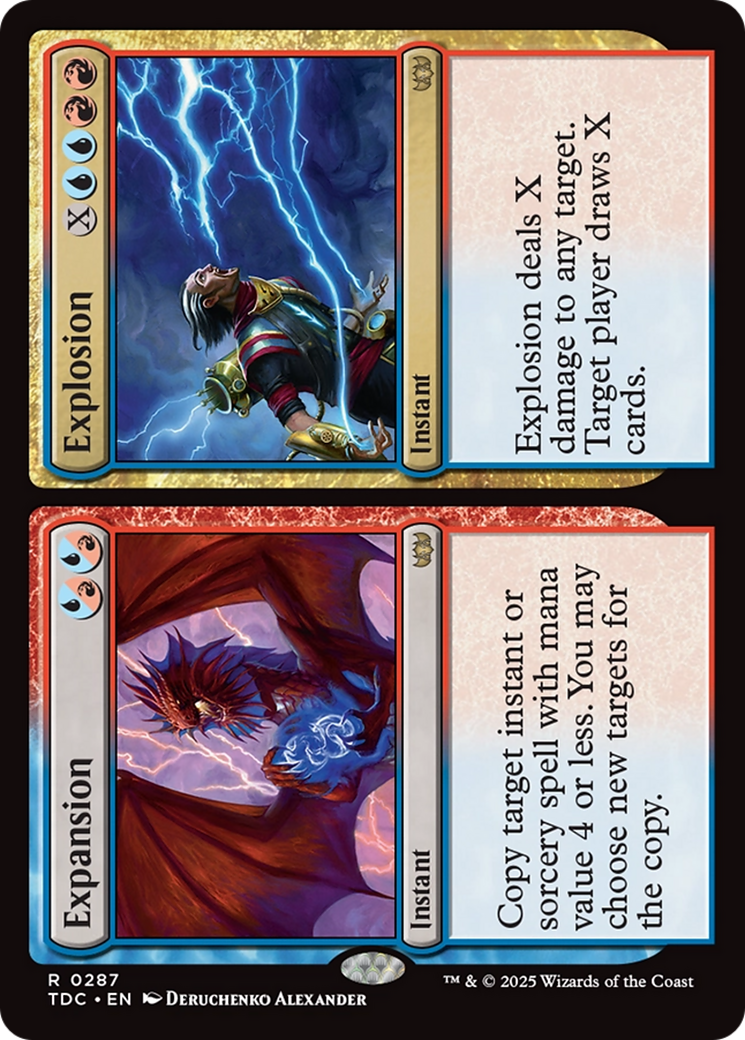 Expansion // Explosion [Tarkir: Dragonstorm Commander] | Pegasus Games WI