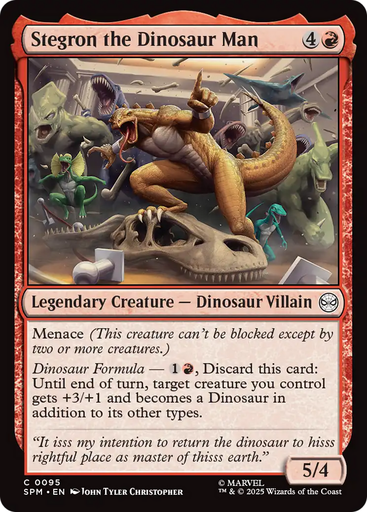 Stegron the Dinosaur Man [Marvel's Spider-Man] | Pegasus Games WI
