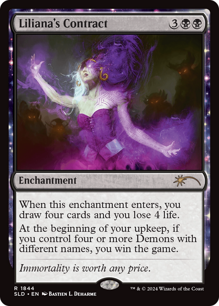 Liliana's Contract (1844) [Secret Lair Drop Series] | Pegasus Games WI