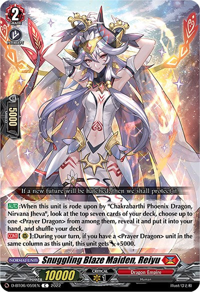 Snuggling Blaze Maiden, Reiyu (D-BT06/059EN) [Blazing Dragon Reborn] | Pegasus Games WI