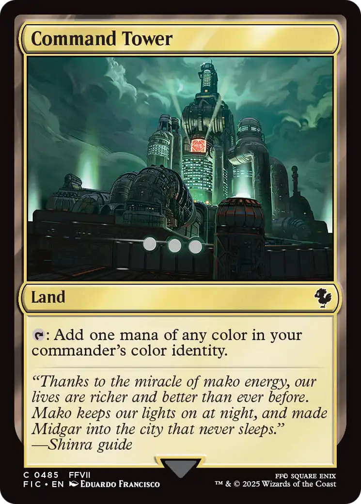 Command Tower (0485) [FINAL FANTASY Commander] | Pegasus Games WI