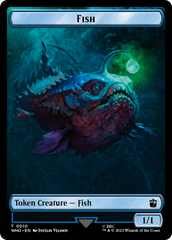 Fish // Clue (0022) Double-Sided Token [Doctor Who Tokens] | Pegasus Games WI