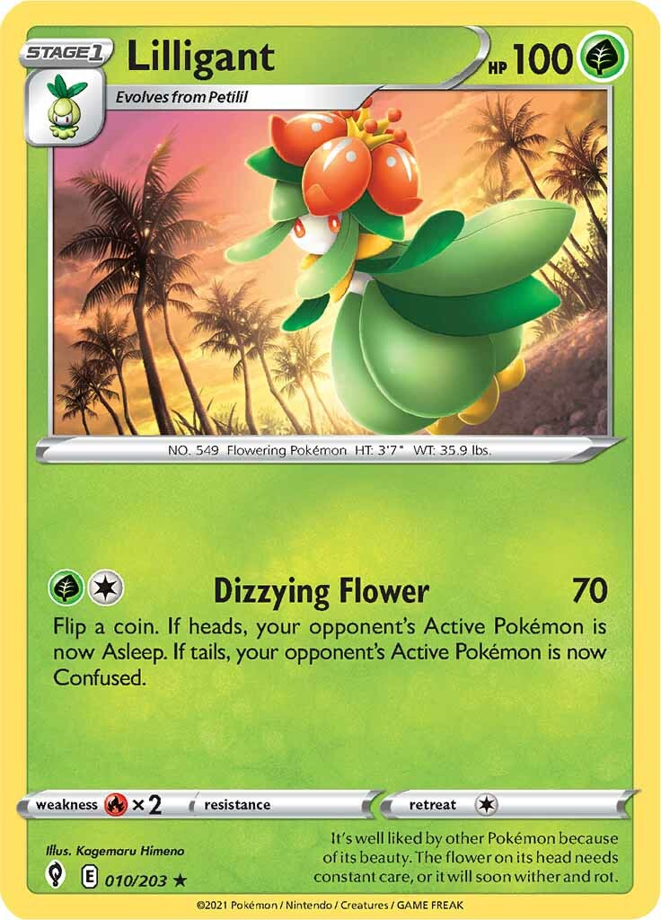 Lilligant (010/203) [Sword & Shield: Evolving Skies] | Pegasus Games WI