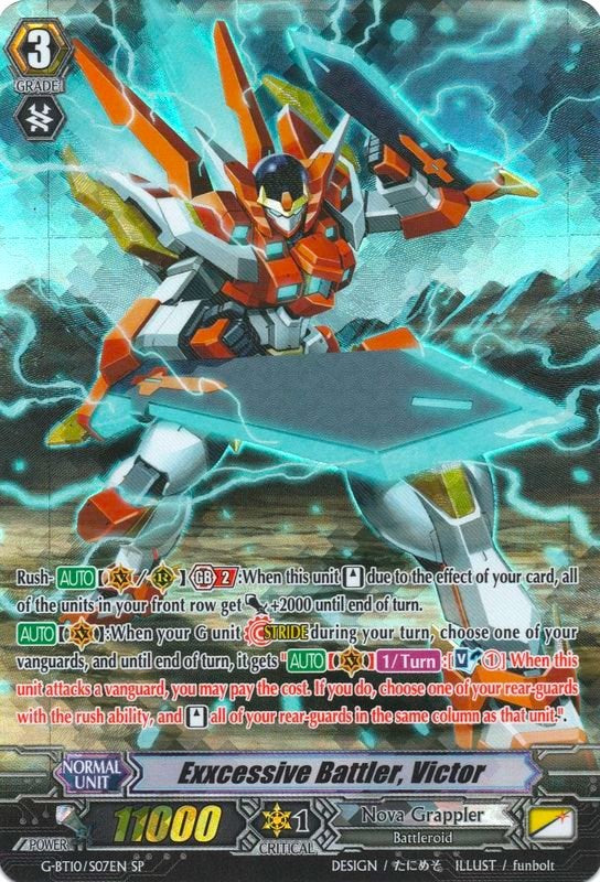 Exxcessive Battler, Victor (G-BT10/S07EN) [Raging Clash of the Blade Fangs] | Pegasus Games WI