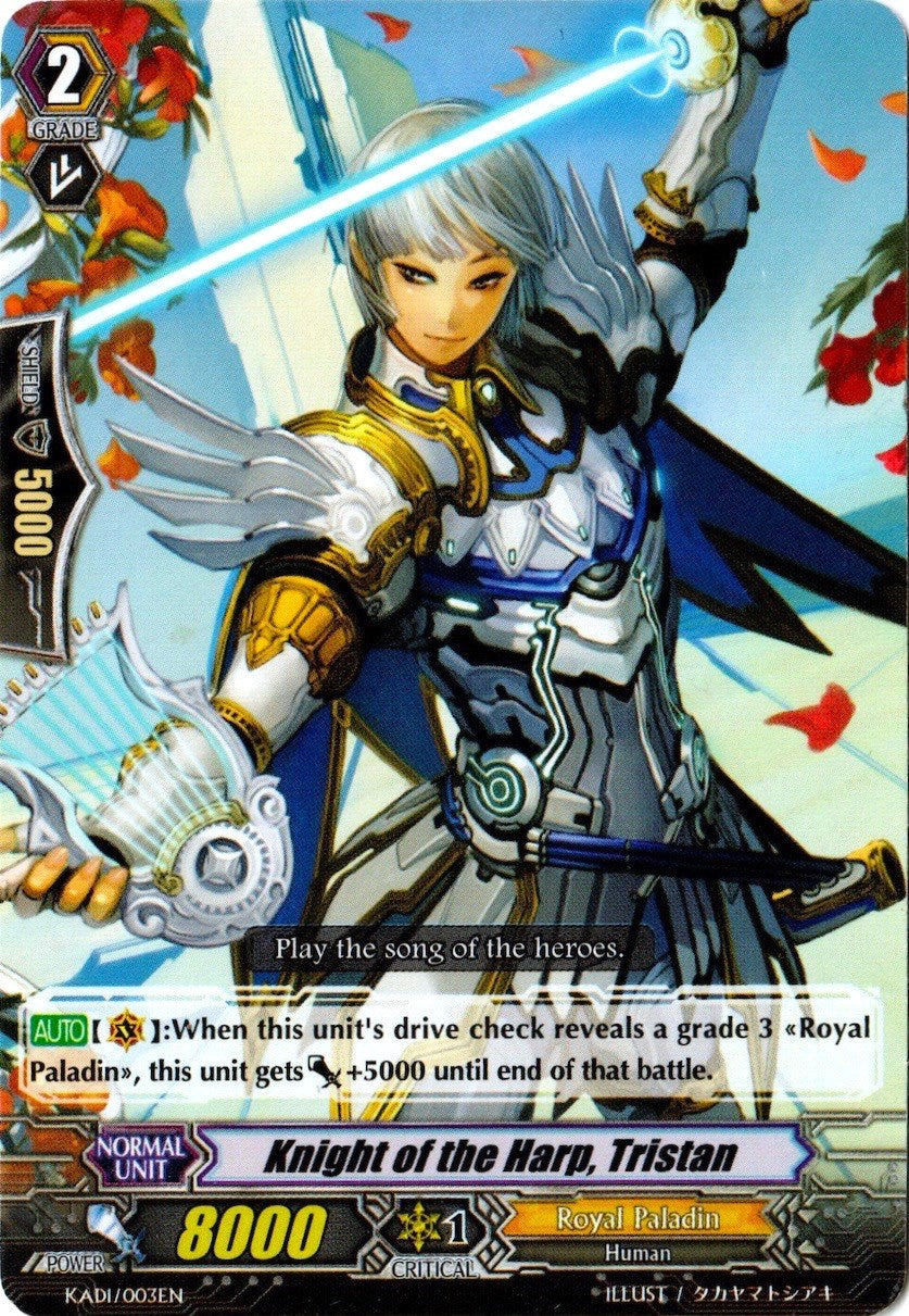 Knight of the Harp, Tristan (KAD1/003EN) [Kero Kero Ace Pack] | Pegasus Games WI