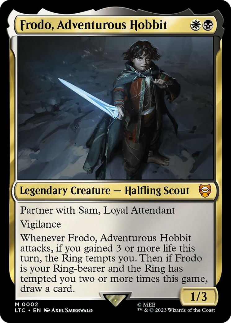 Frodo, Adventurous Hobbit [The Lord of the Rings: Tales of Middle-Earth Commander] | Pegasus Games WI