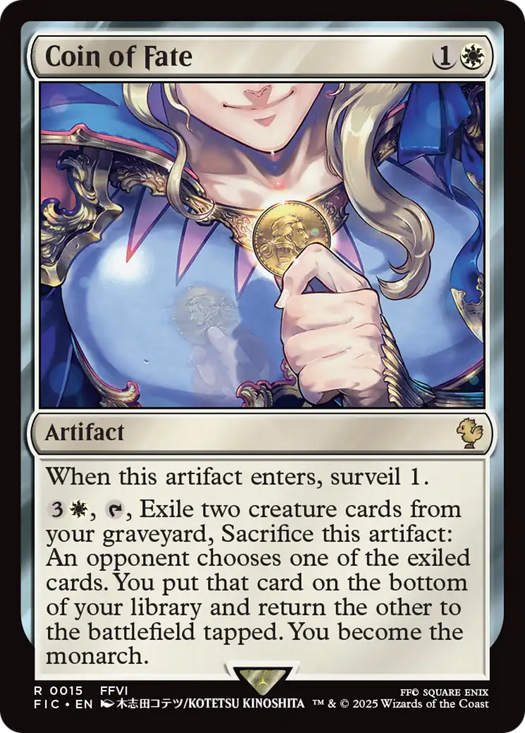 Coin of Fate [FINAL FANTASY Commander] | Pegasus Games WI