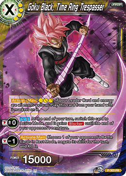 SS Rose Goku Black, Time Ring Trespasser (P-303) [Tournament Promotion Cards] | Pegasus Games WI