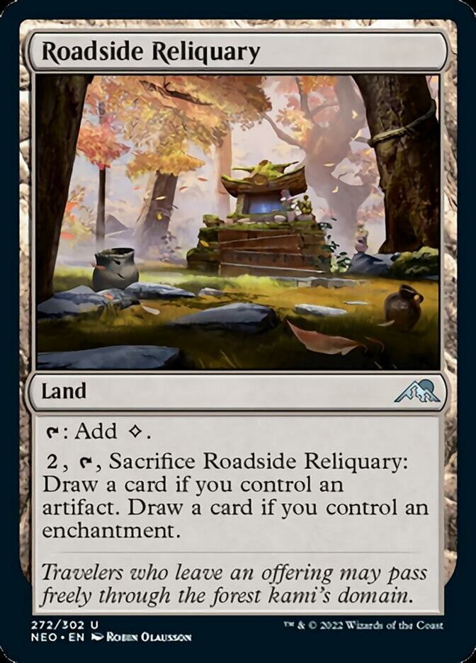 Roadside Reliquary [Kamigawa: Neon Dynasty] | Pegasus Games WI