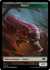 Eldrazi Spawn // Insect (0027) Double-Sided Token [Modern Horizons 3 Tokens] | Pegasus Games WI